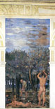 Orangenhain; Die Manner<br>
Сбор апельсинов. Мужчины<br>
1873 fresco/фреска