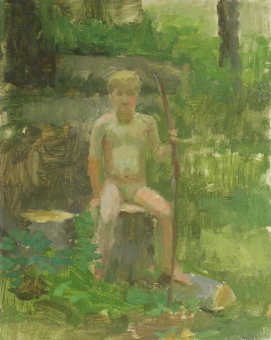 Nude boy (Обнаженный мальчик)