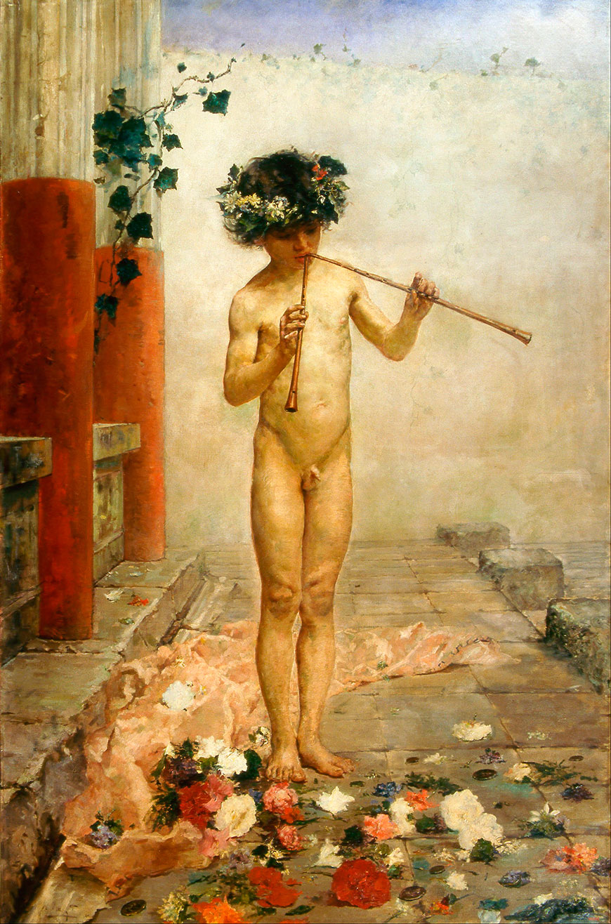 A Child of Pompeii (Ребёнок из Помпеи), 1879