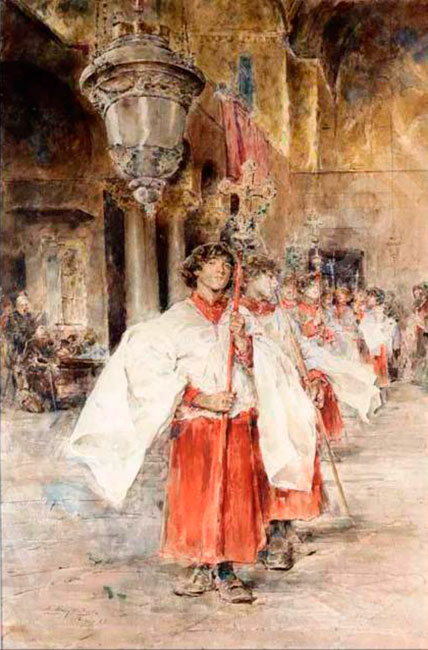 Choirboys (Мальчики-певчие), 1887