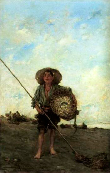 Neapolitan fisherboy (Неаполитанский мальчик-рыбак)