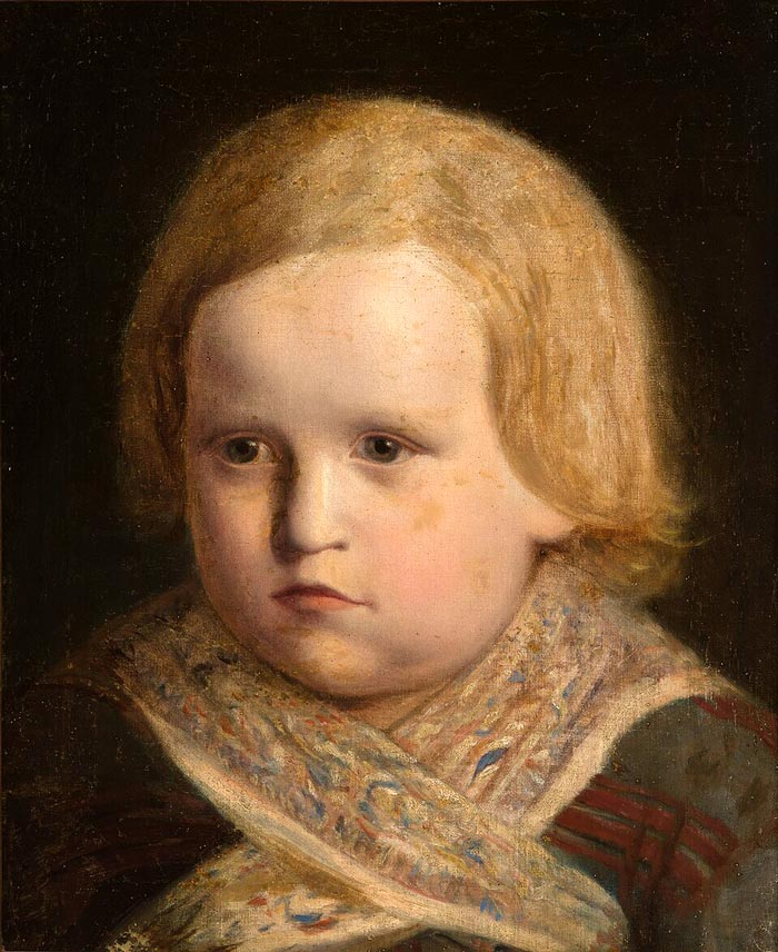 Portret chłopczyka (Портрет мальчика), 1855