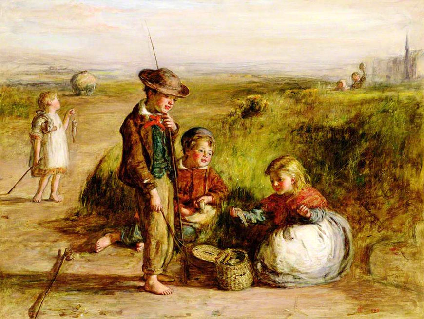 A Day's Fishing; Evening (Рыбалка на весь день; вечер), 1866