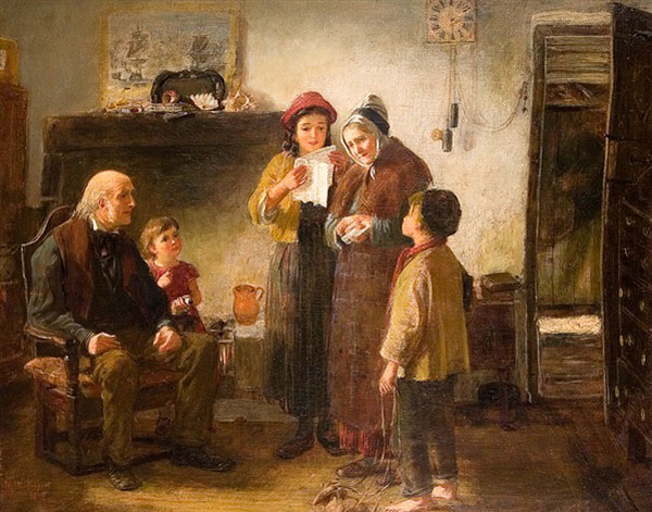 Family conversation (Семейный разговор), 1868