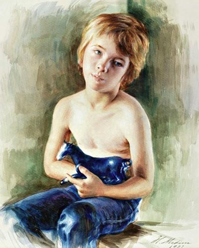 O cavalihno azul (Маленький синий конёк), 1982