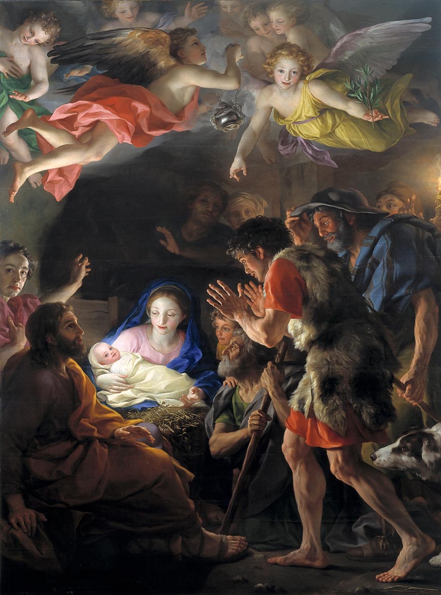 La Adoracion de los pastores (Поклонение пастухов), 1770