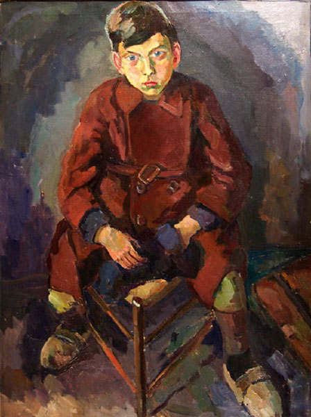 Seated boy (Сидящий мальчик), c.1925