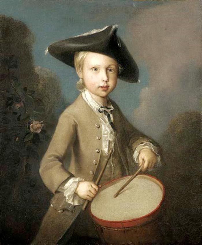 A young drummer boy (Мальчик-барабанщик)