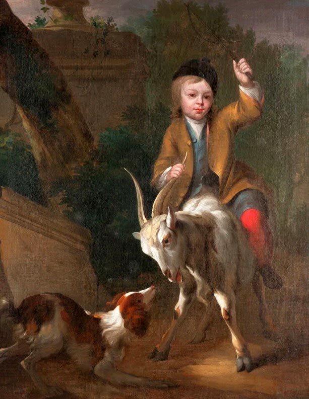 Boy Astride a Goat (Мальчик верхом на козле)