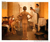 Bath Time (Банный день), 1909 postcard