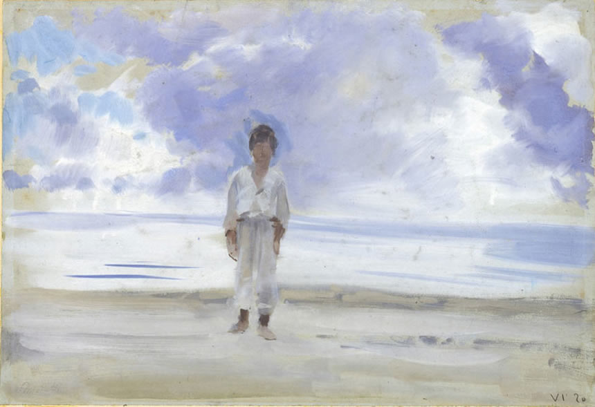 Ragazzo alla marina (Мальчик у моря), 1920