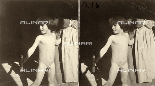 Portrait of a nude child (Портрет голого ребёнка), c.1890-1900