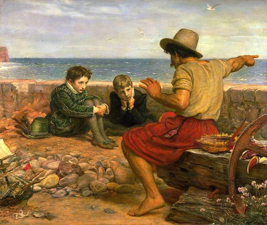 The Boyhood of Raleigh (Детство Роли), 1870