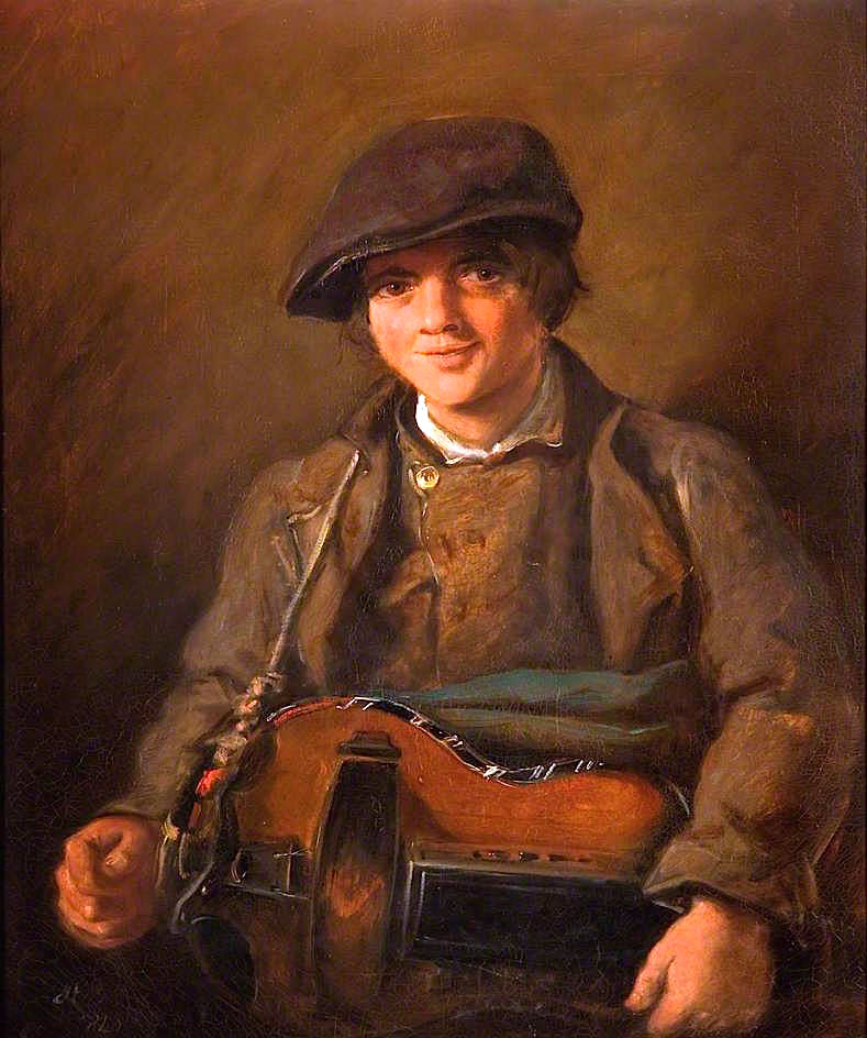 Hurdy Gurdy Boy (Мальчик-шарманщик), 1843