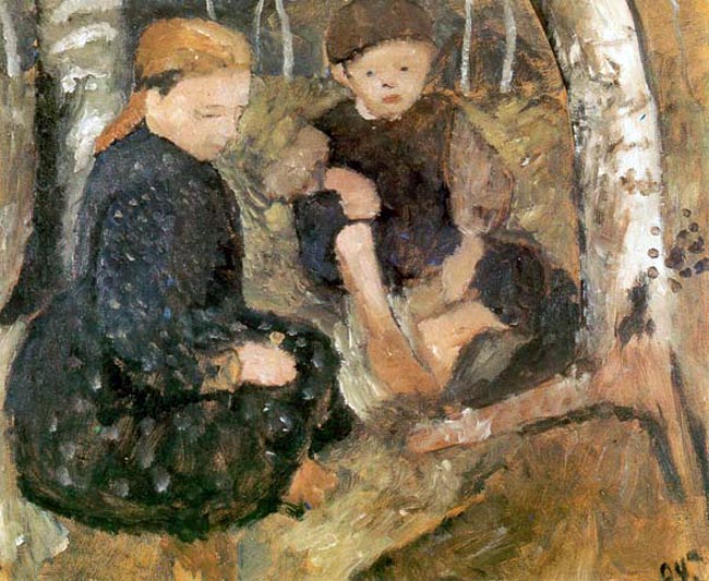 Kinder im Walbe (Дети в лесу), 1904