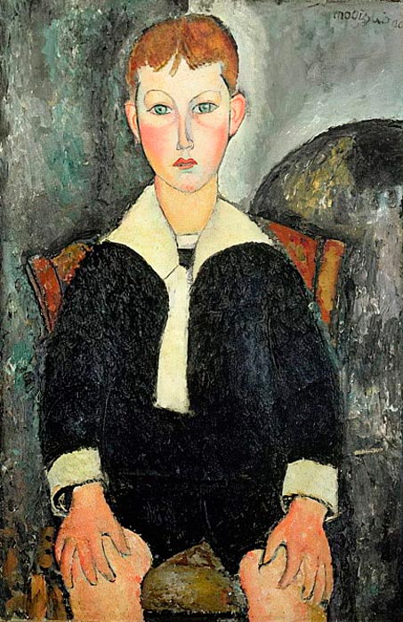 Boy in a sailor suit (Мальчик в матросске), 1917