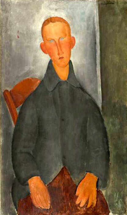 Petit garçon roux (Рыжеволосый мальчик), 1919