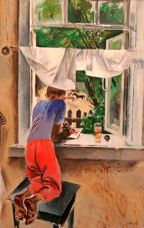 Юный xудoжник (Young artist), 1970