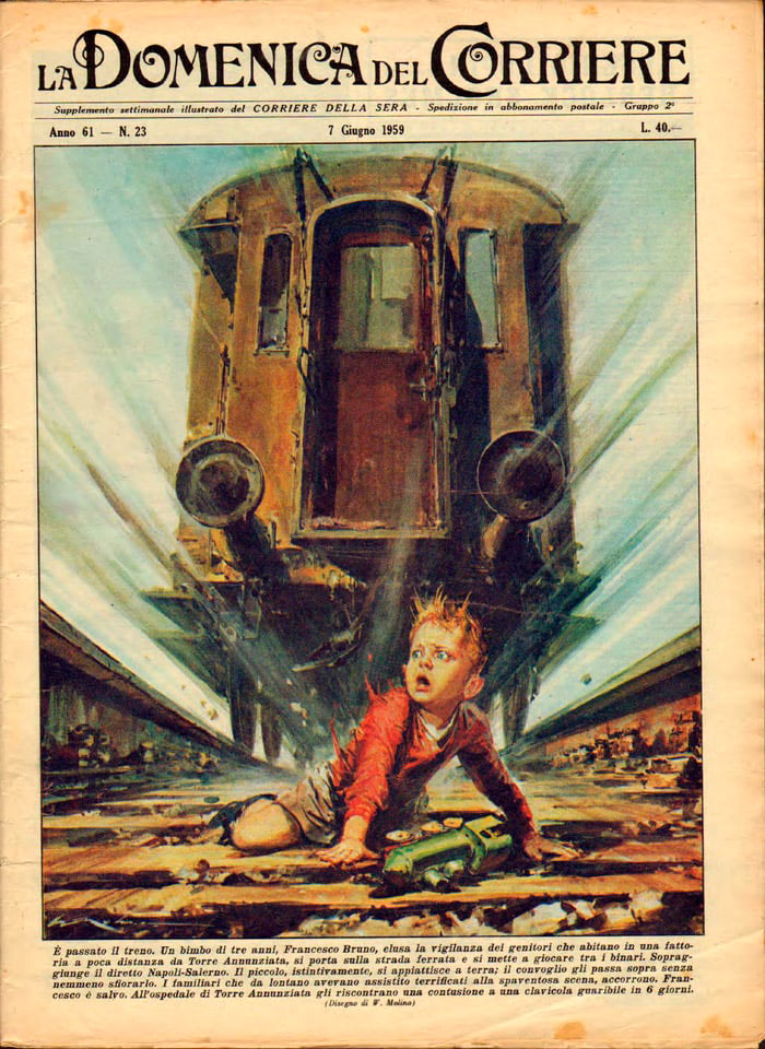 E passato il treno (Мимо поезда), 7 June 1959