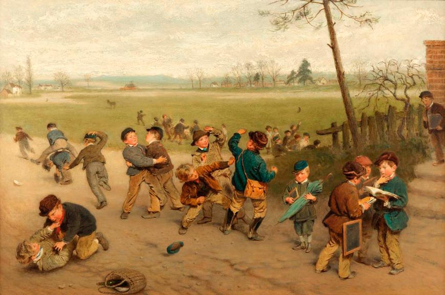 School's out (После уроков), c.1873