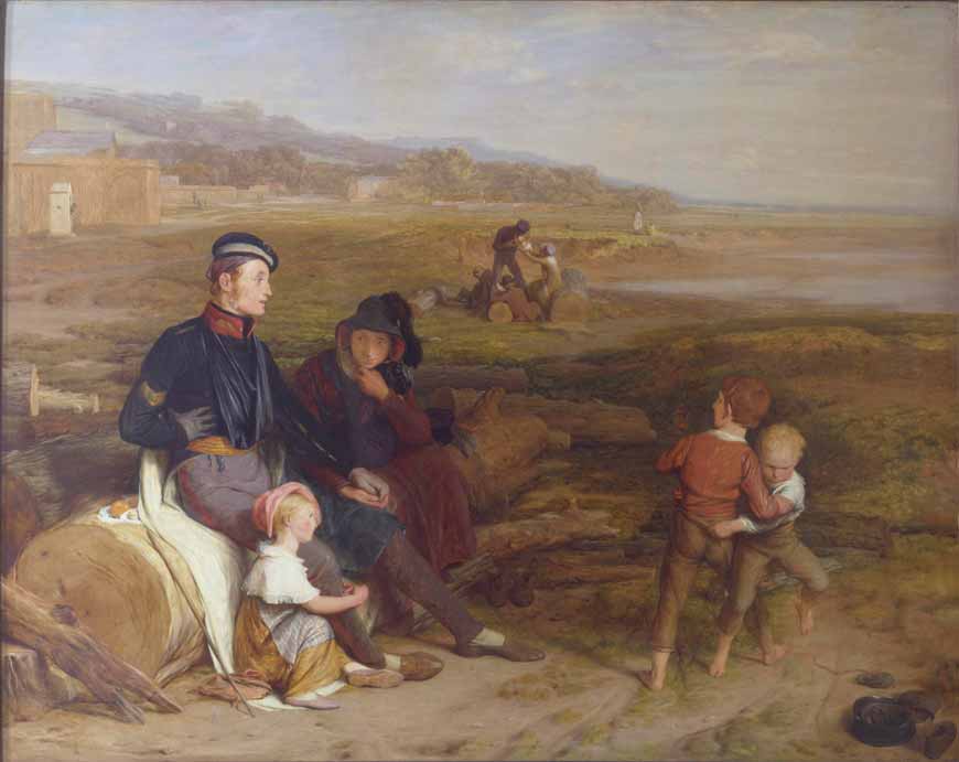 The Convalescent from Waterloo (Идущий на поправку раненый под Ватерлоо), 1822