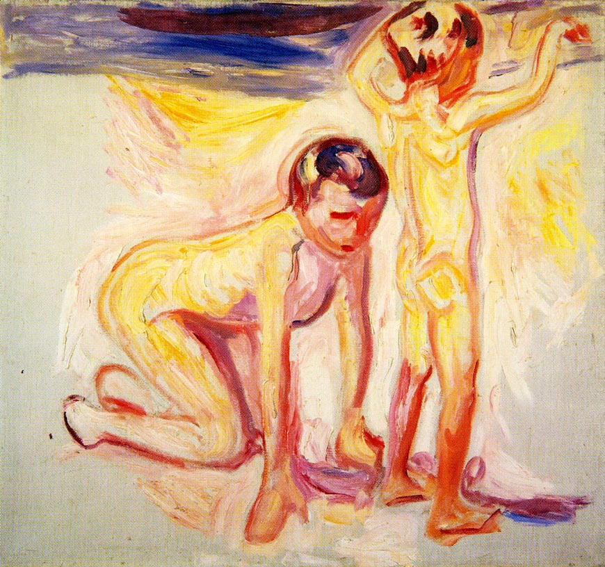 Two Boys on the Beach (Два мальчика на пляже), 1911