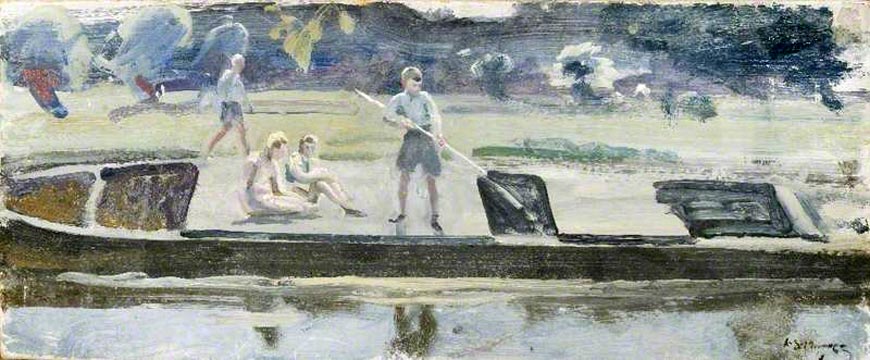 Boys on a Barge (Мальчики на барже)