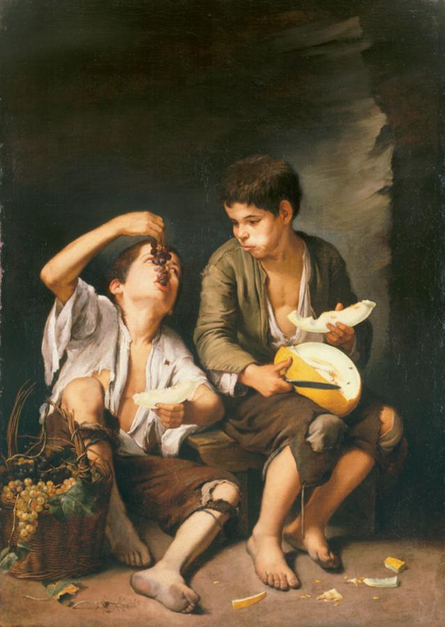 Boys Eating Fruit (Мальчики, поедающие фрукты), c.1645-1646