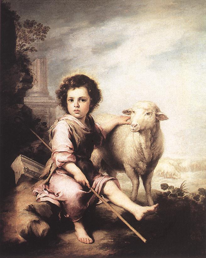 Christ the Good Shepherd (Юный Христос-добрый пастырь), c.1660