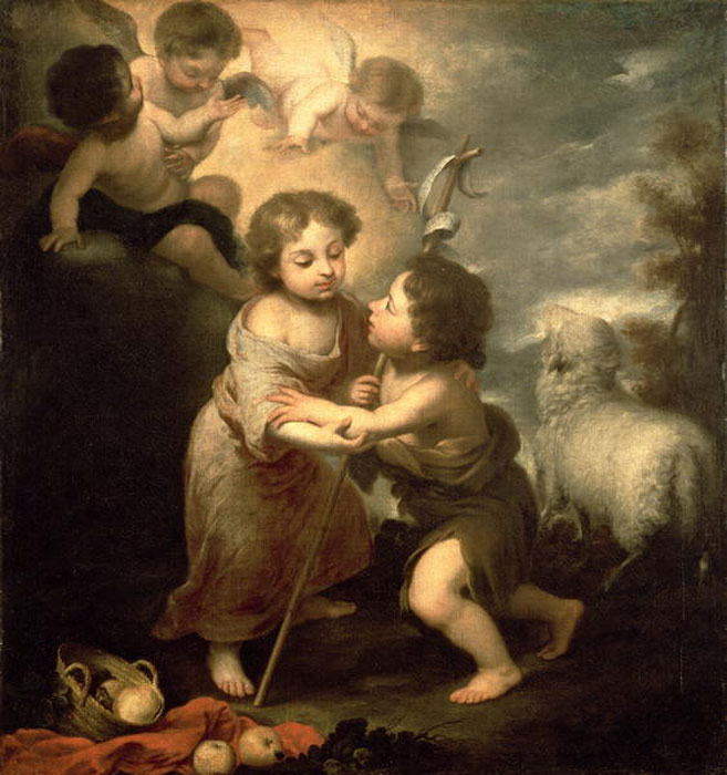 The Infants Christ and John the Baptist (Младенец Иисус Христос и Св.Иоанн Креститель)