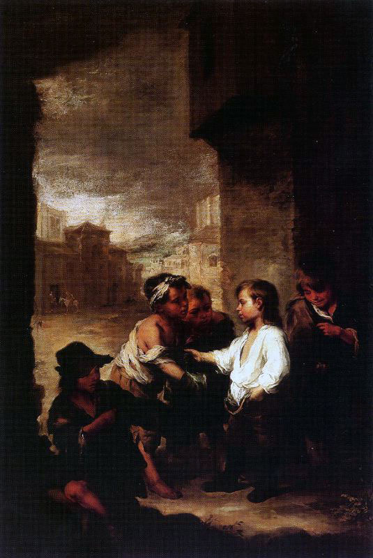 Saint Thomas of Villanueva Giving Alms to the Poor (Св.Томас Вильянуэва раздает милостню бедным), 1678