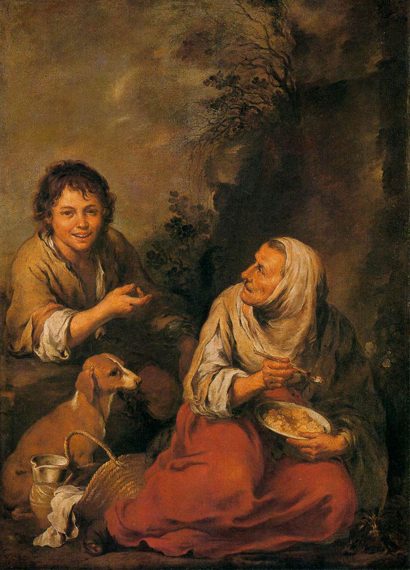 Peasant Woman and Boy (Крестьянка и мальчик), c.1650