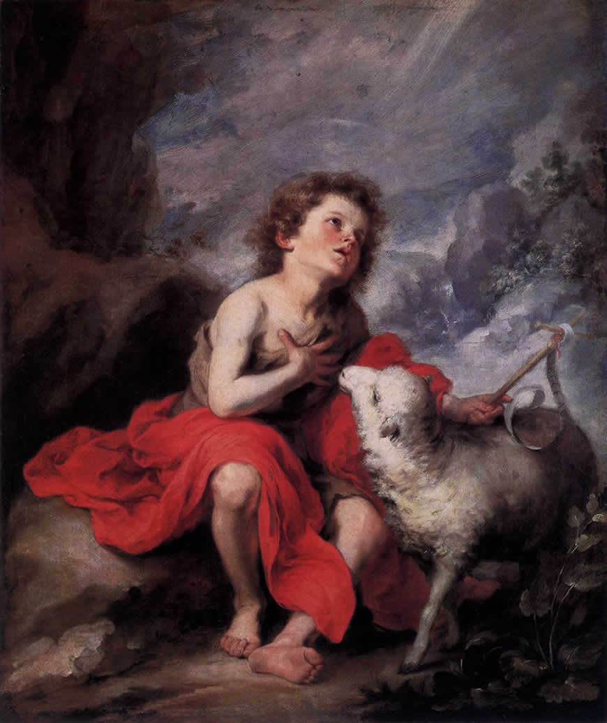 St.John the Baptist as a Boy (Юный Св.Иоанн Креститель), c.1665