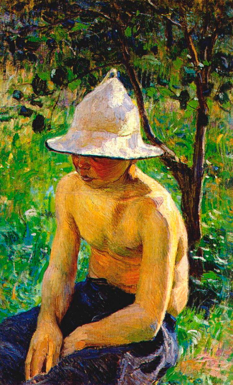 Мальчик в саду (The boy in the garden), 1898