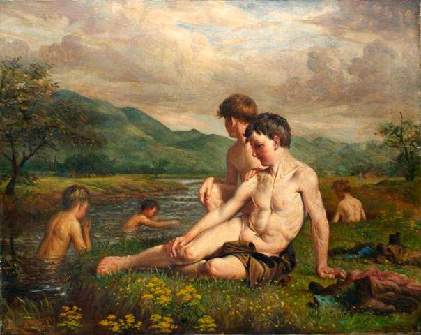 Boys Bathing (Купающиеся мальчишки)