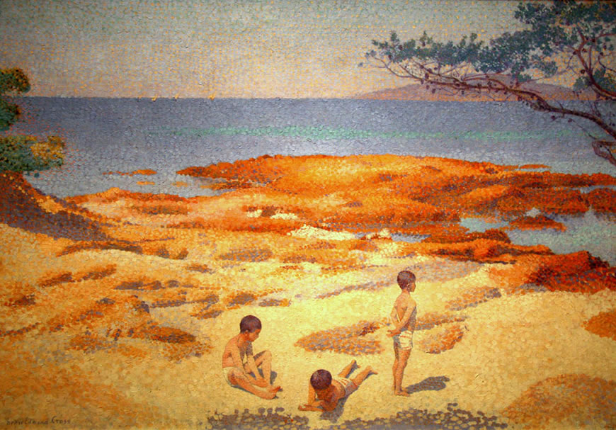 Plage de baigne-cul (Пляж у Кабассона), 1891-1892