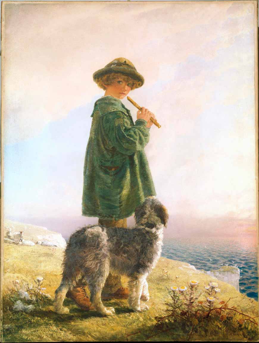 The Piping Shepherd (Пастушок, играющий на свирели), 1870-1889