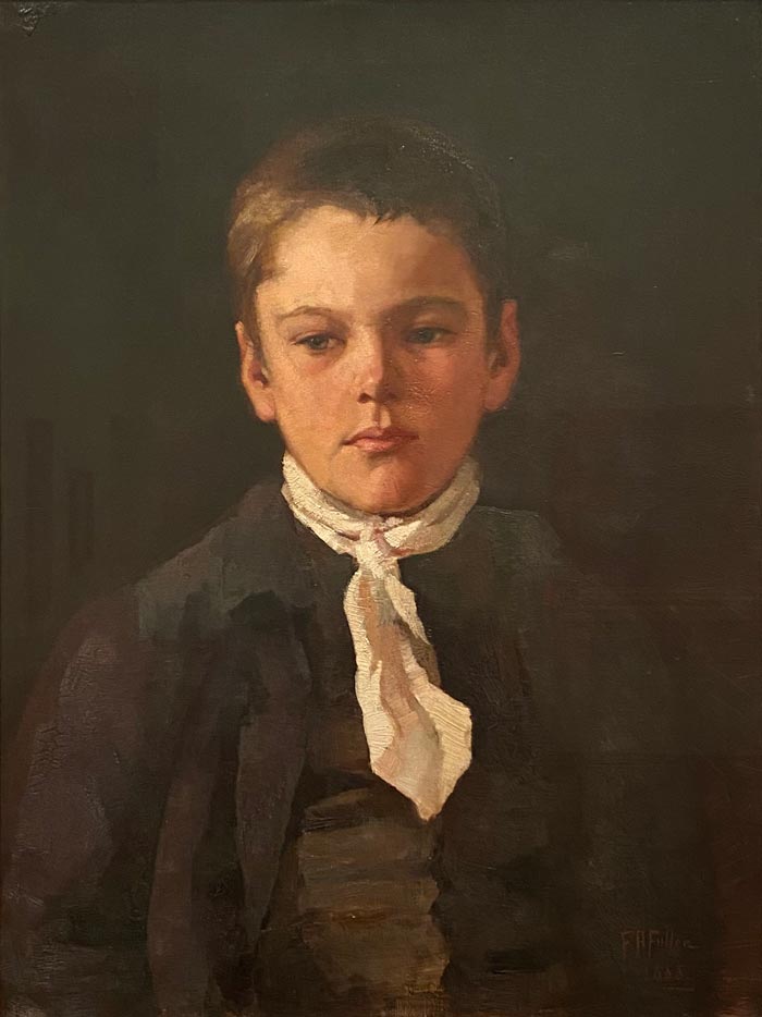 Paper boy (Разносчик газет), 1888