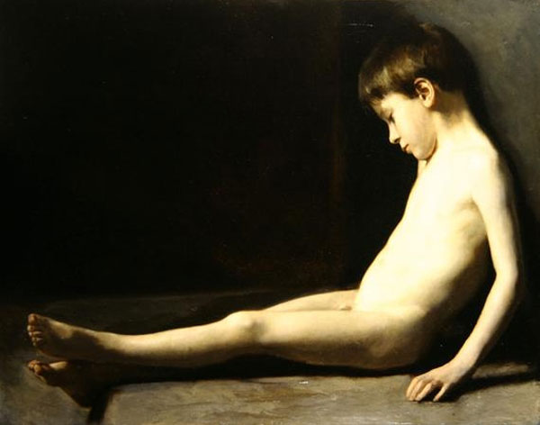 The Young Model Asleep (Юная модель спит), XIX