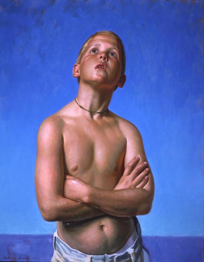 Boy looking Up (Мальчик, глядящий вверх), 2004