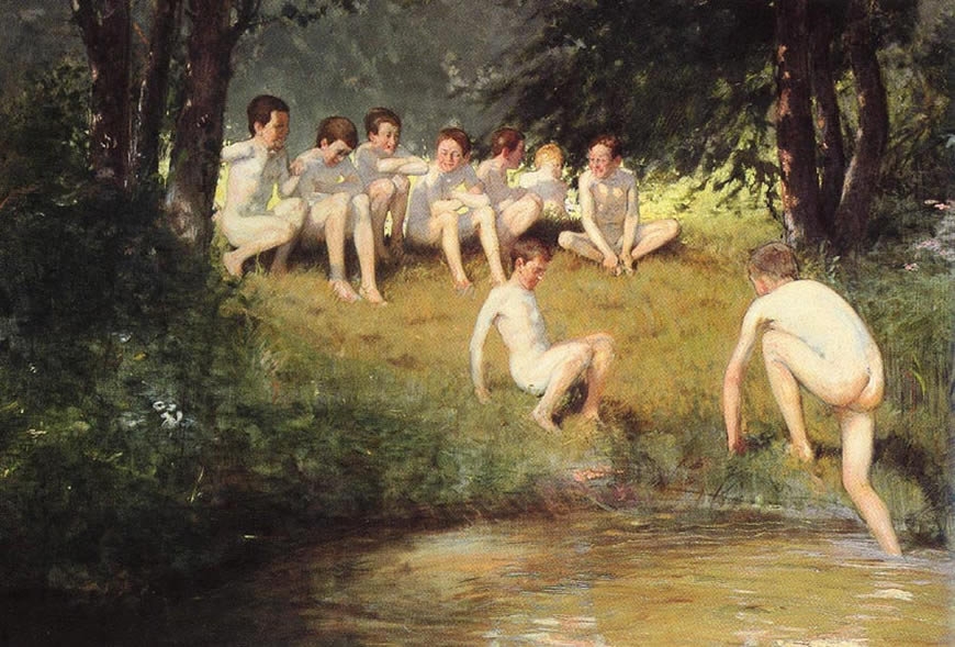 At the Swimming Hole (Место для купания)