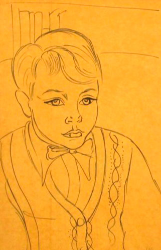 Young boy (Мальчик), 1950s