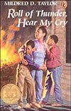 coverbook
'Roll of Thunder, Hear My Cry' by Mildred D. Taylor, 1976