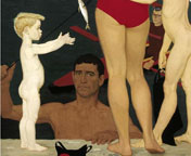 Семья. У моря. Автопортрет (At the sea. Family. Selfportrait), 1964 detail/фрагмент