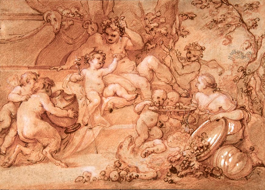 The Harvest of Silenus (Жатва Силена), c.1759