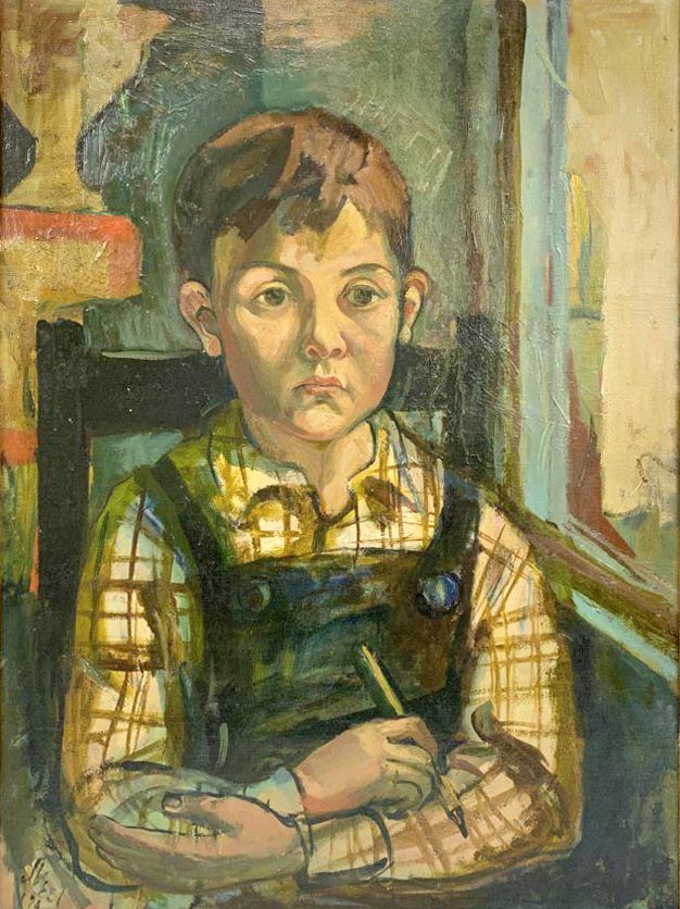 Portrait of a Boy (Портрет мальчика), 1940s