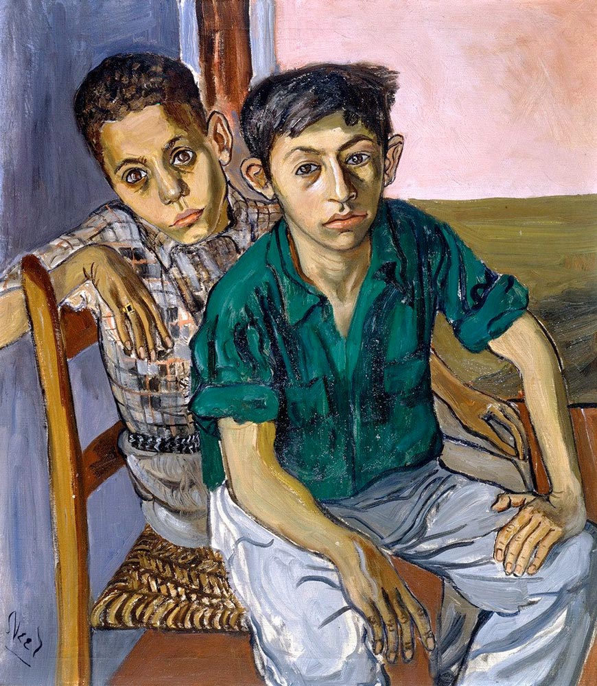 Two Puerto Rican Boys (Два пуэрториканских мальчика), 1956