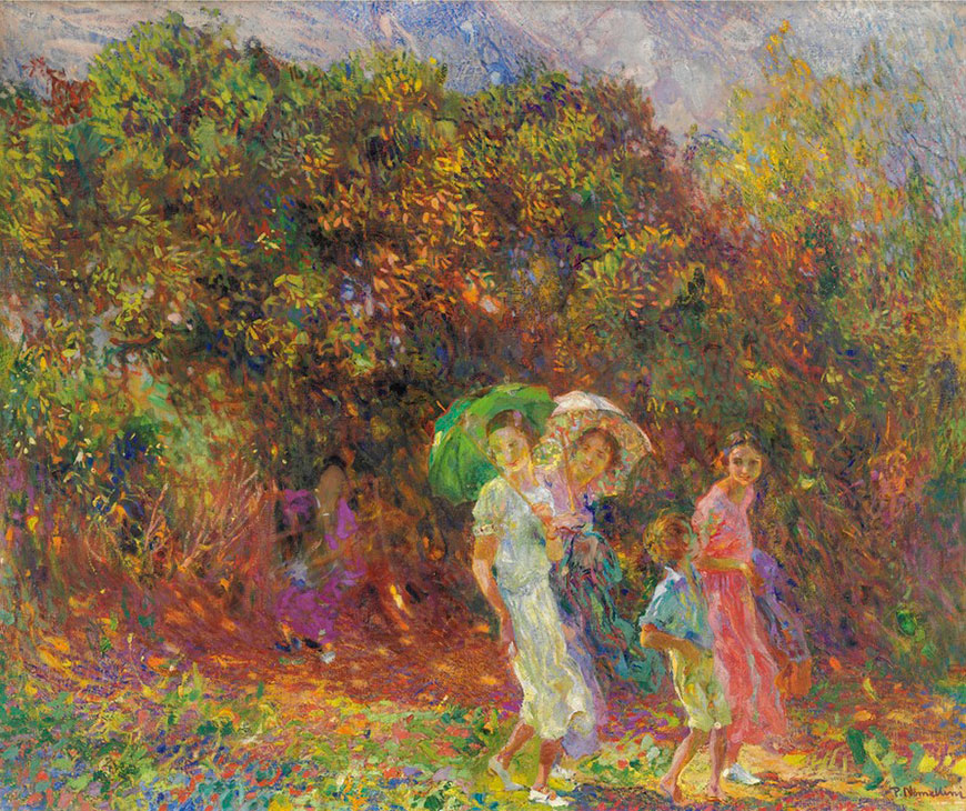 Passeggiata del parco (Прогулка по парку), 1920-1930