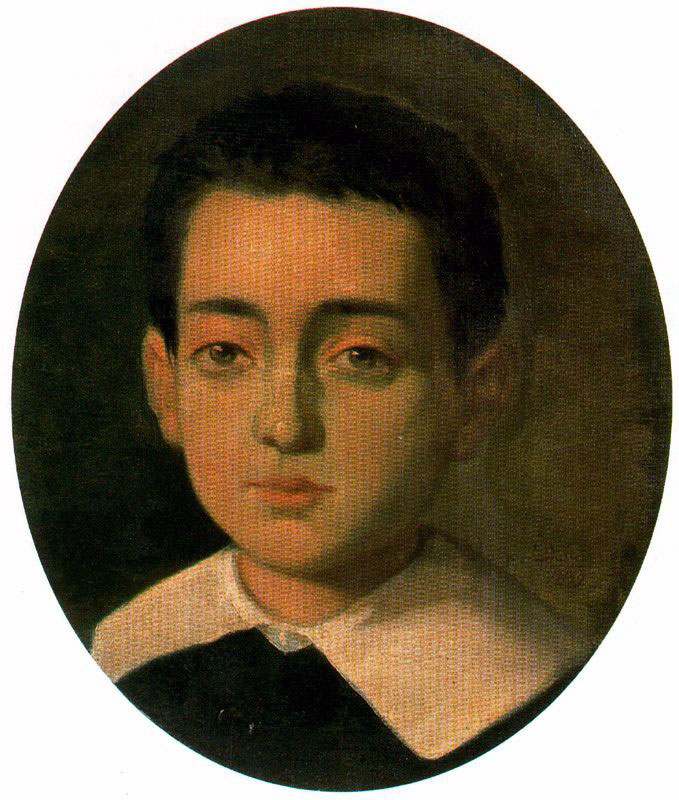 Fernando de Amárica, niño (Фернандо де Амарика в детстве), 1877