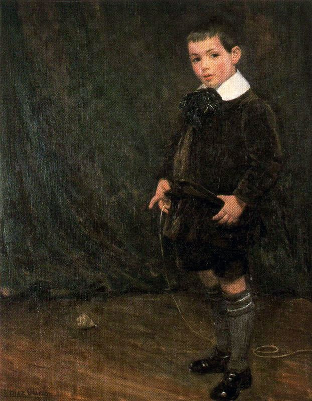 Hijo del pintor, Rafael Diaz Saenz de Zaitegui (Сын художника, Рафаэль Диас Саенс де Заитеги) 1917